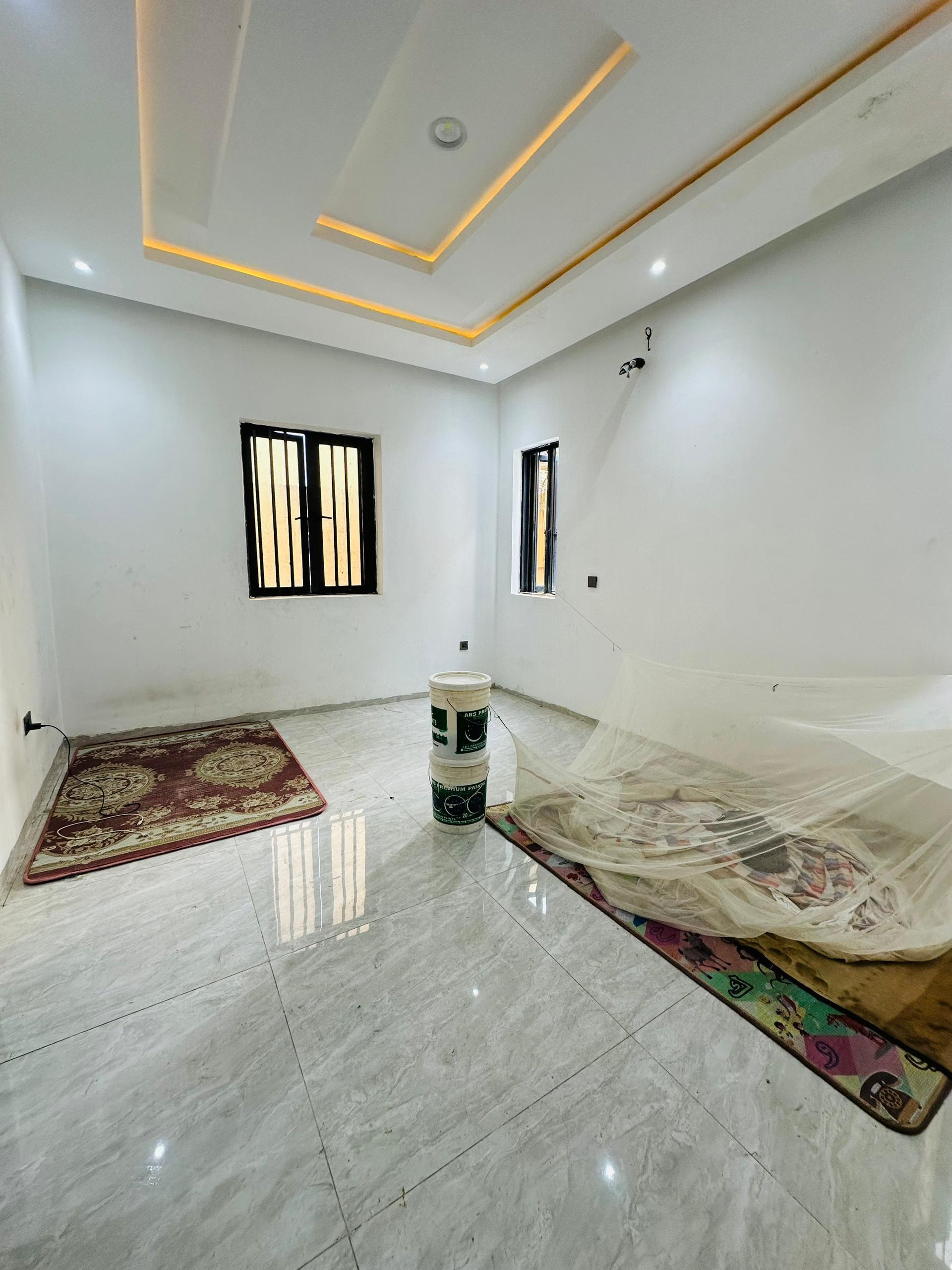 SMARTLY BUILT 4 BEDROOM FULLY DETACHED DUPLEX WITH BQ......90% COMPLETE